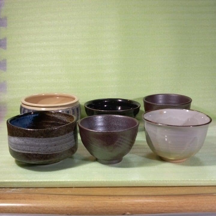 茶道具　茶碗　茶道　茶道道具　古民具　アンティーク　６個セット　おまとめ　お得