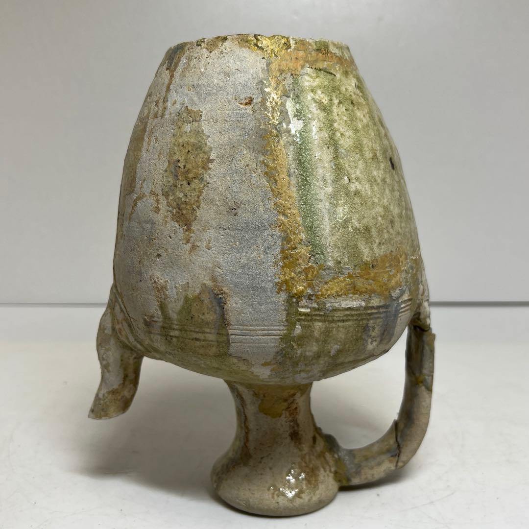 平安鎌倉時代 古瀬戸 水注 高さ21cm 東キ8-0212☆2F