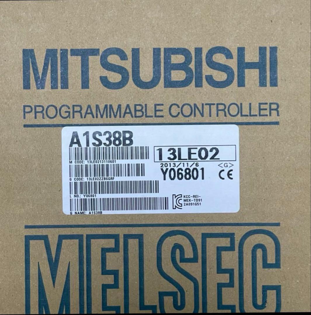 新品未使用　MITSUBISHI 三菱電機　A1S38B 長期保管品