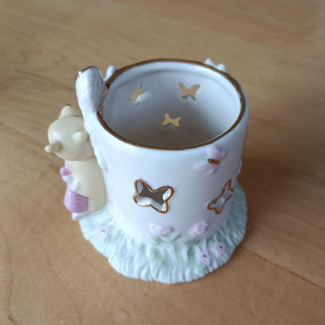 くまのプーさん　LENOX社　キャンドルホルダー　小物入れ　3つセット　貴重