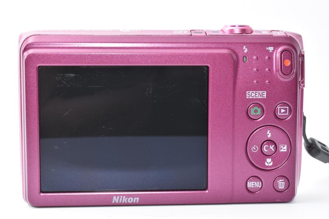 ニコン Nikon COOLPIX S3700 ピンク スマホ転送可