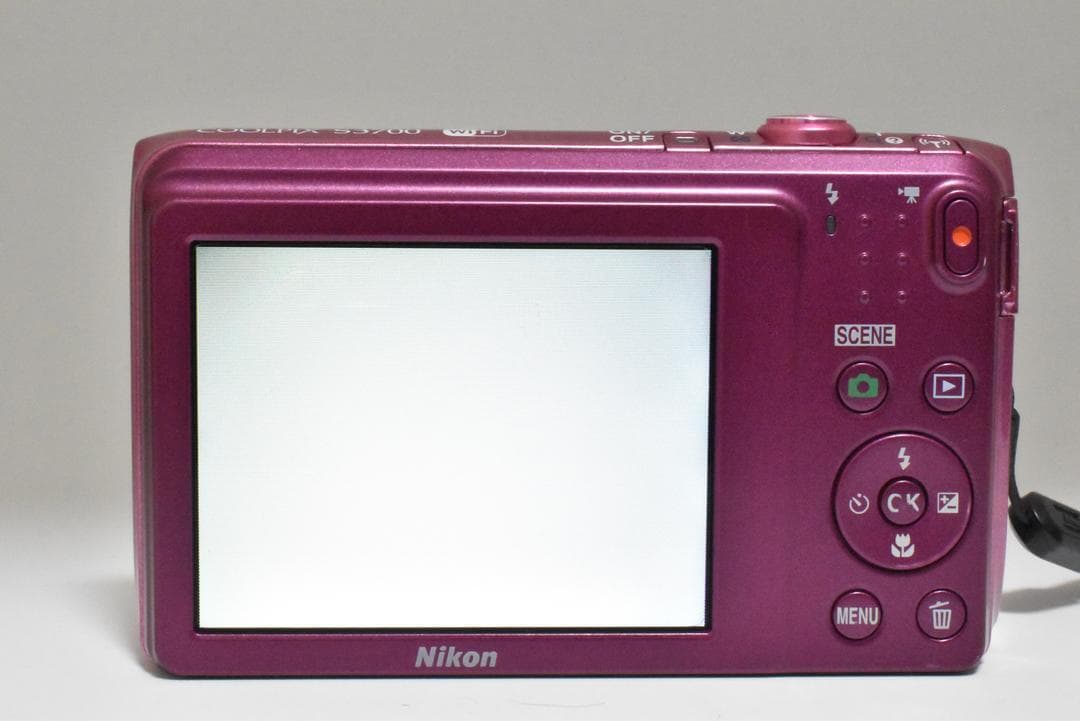 ニコン Nikon COOLPIX S3700 ピンク スマホ転送可