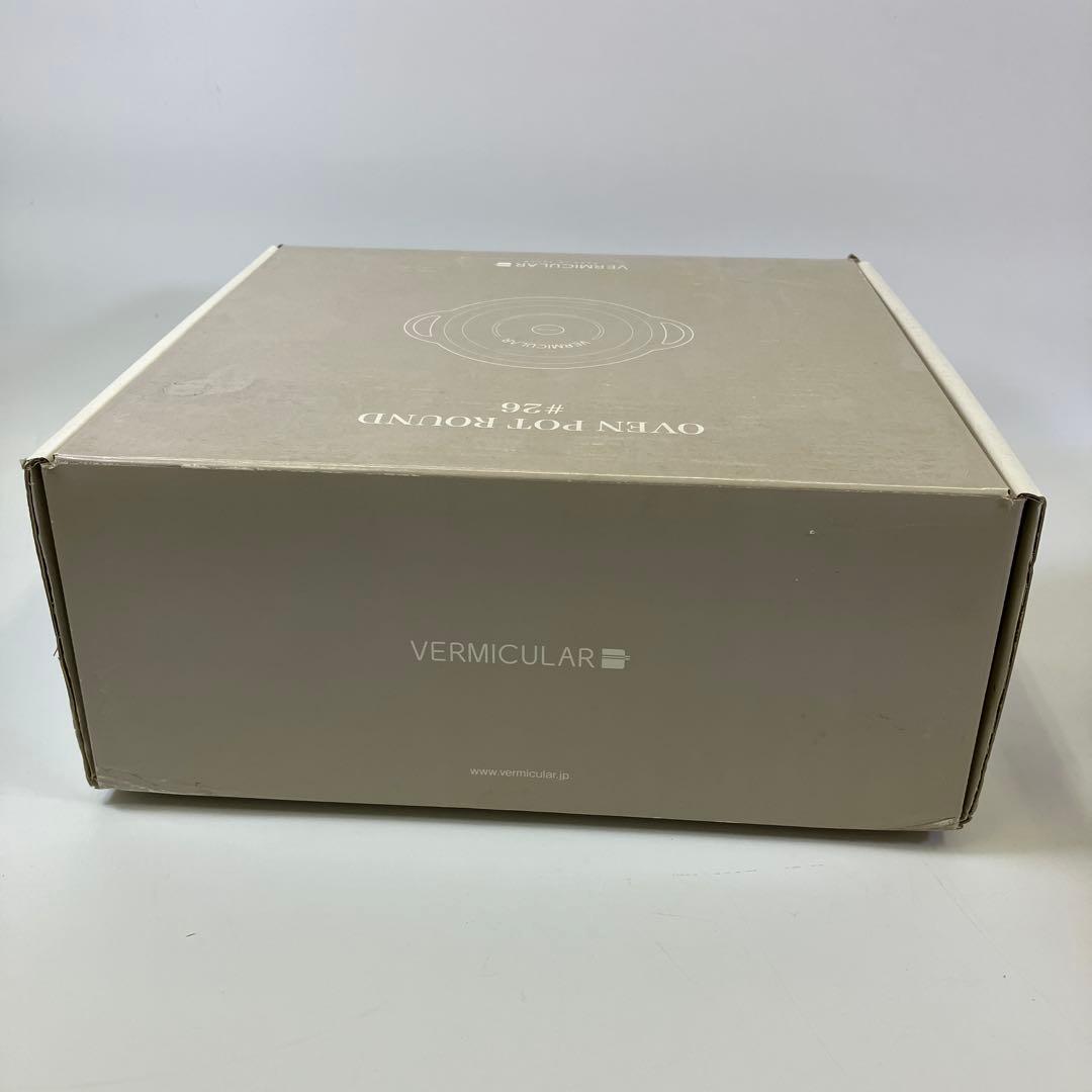 【中古】バーミキュラ オーブンポッド ラウンド 26ｃｍ ピンク