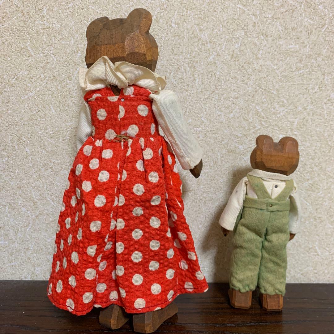 ハーン社　クマの親子のお人形