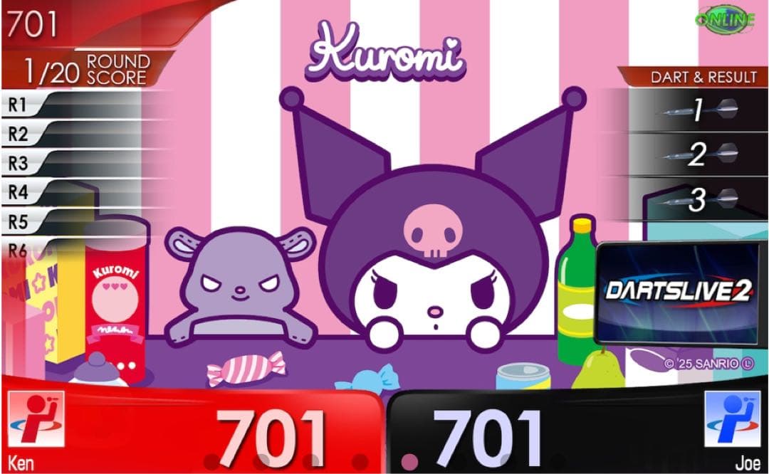 クロミ　店舗限定　ダーツライブカード付きダーツセット