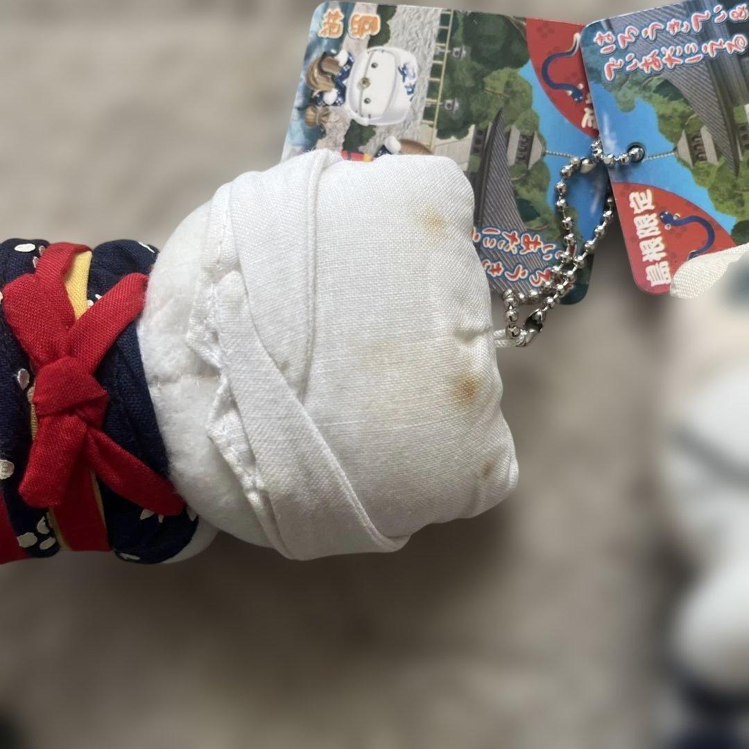 島根限定 ご当地キティどじょうすくいハローキティ ダニエル ぬいぐるみ 和服