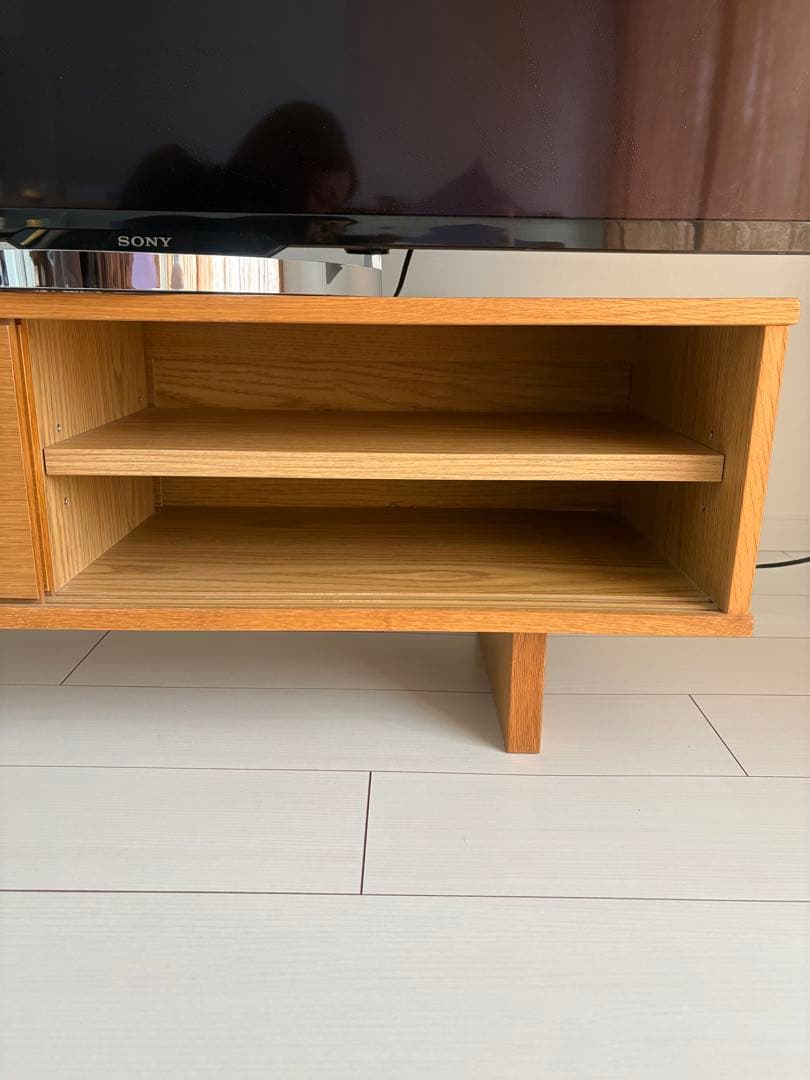 無印良品テレビ台/muji/無印/オーク/収納
