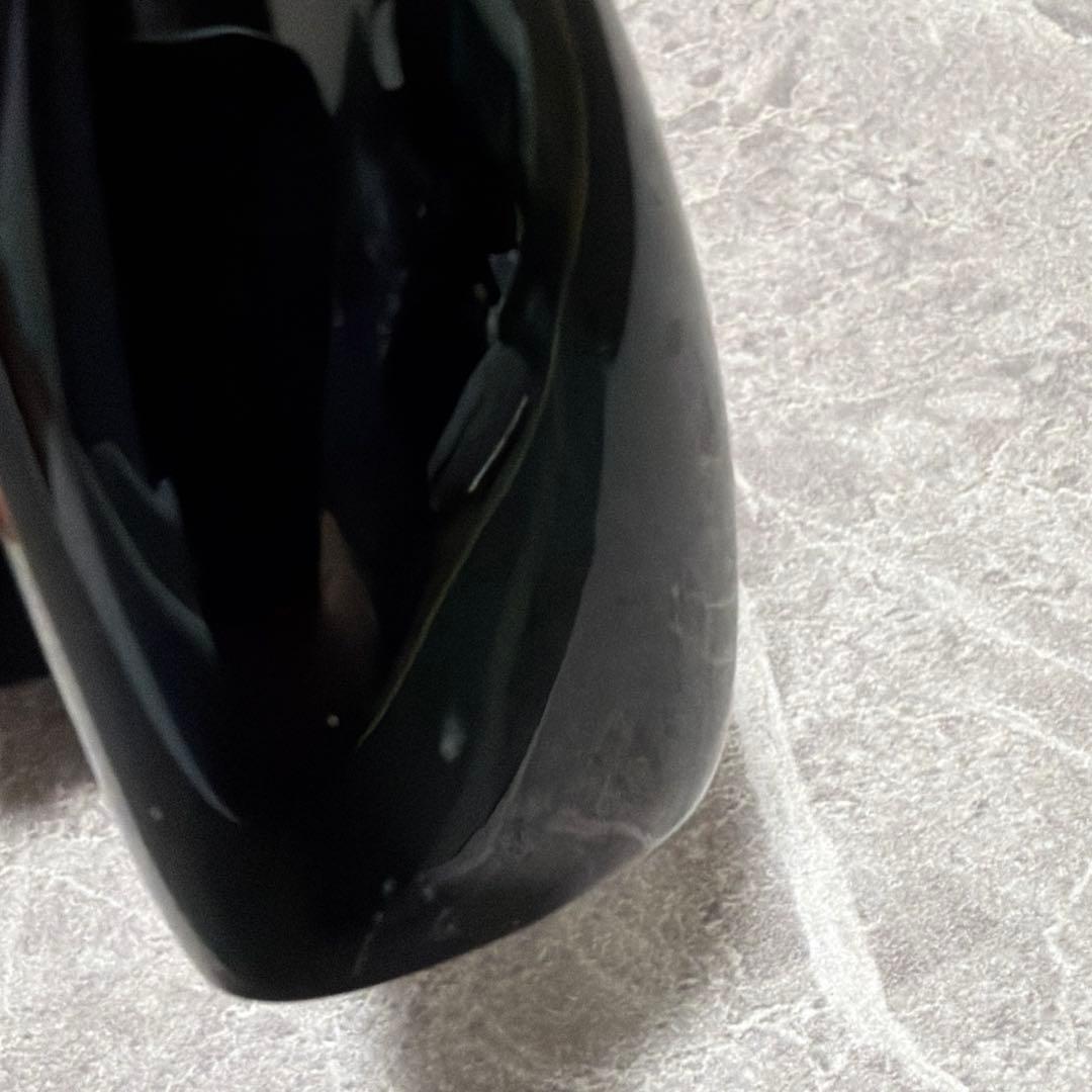 【希少】バカラ 干支 午 馬 ブラッククリスタル フィギュリン 置物 特注品 黒