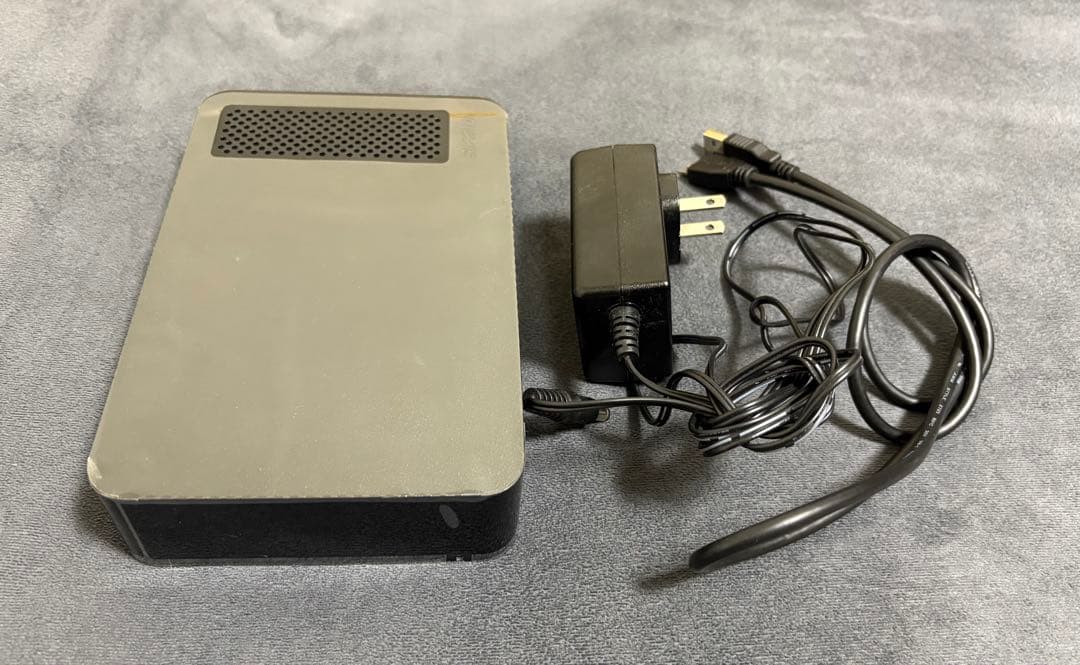 美品　3TB BUFFALO 外付けHDD HD-LC3.0U3-BK