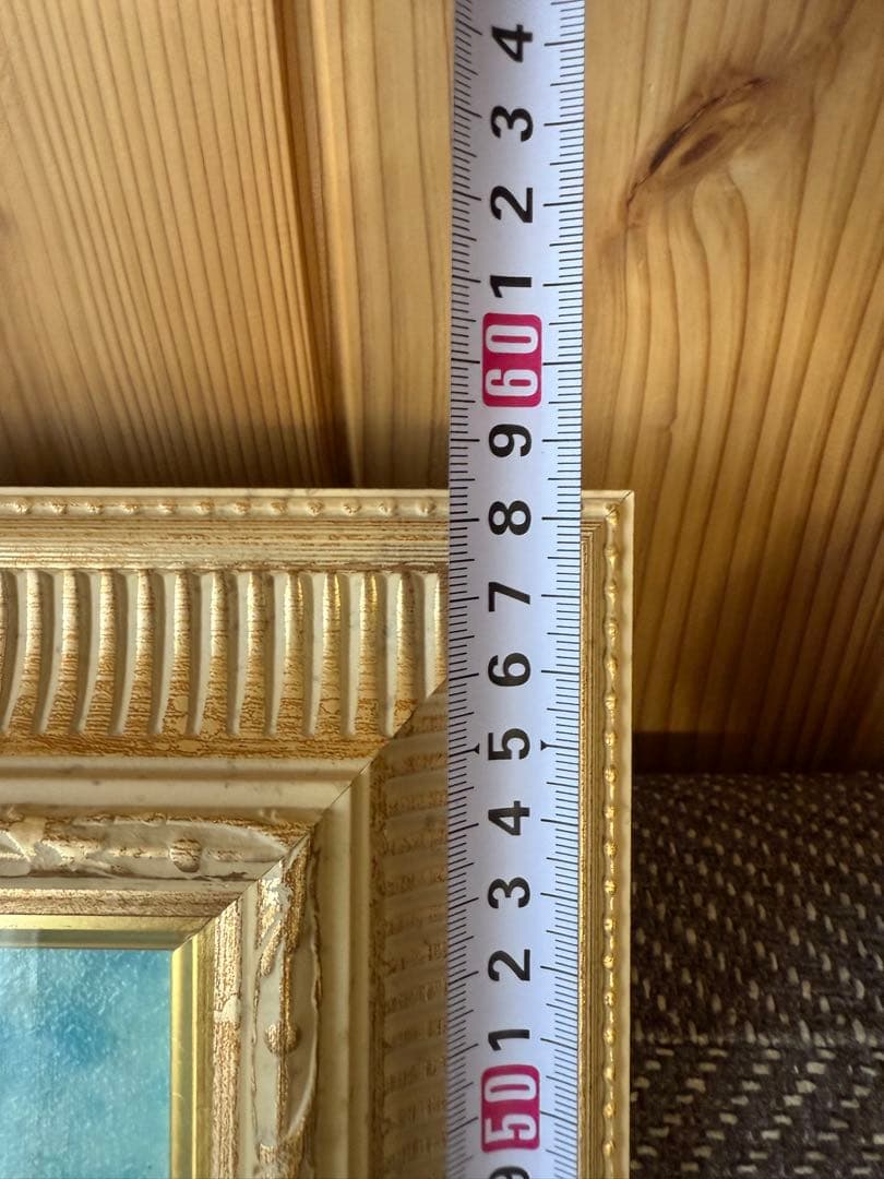 モーリス・ユトリロ 郊外の教会 額縁付