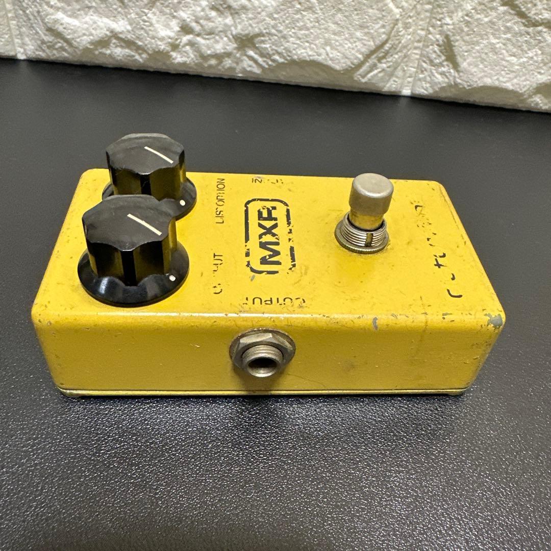 VINTAGE MXR Distortion+ Block Logo 動作確品