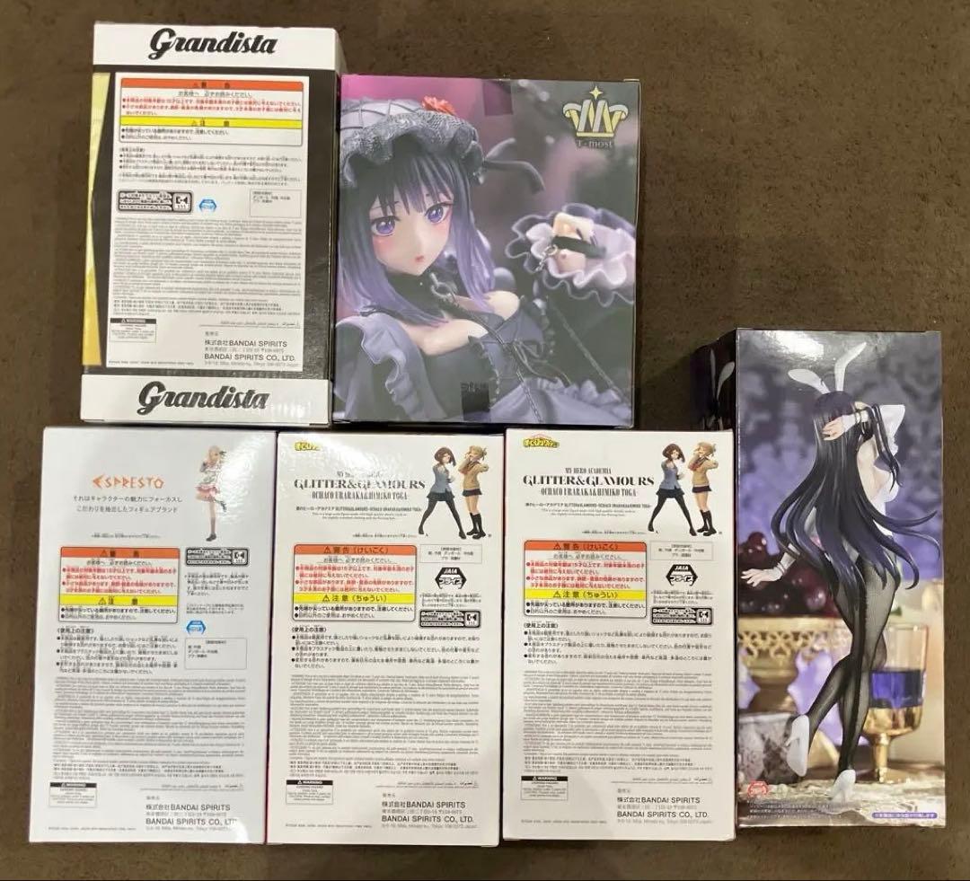美少女　最新プライズフィギュア6点セット