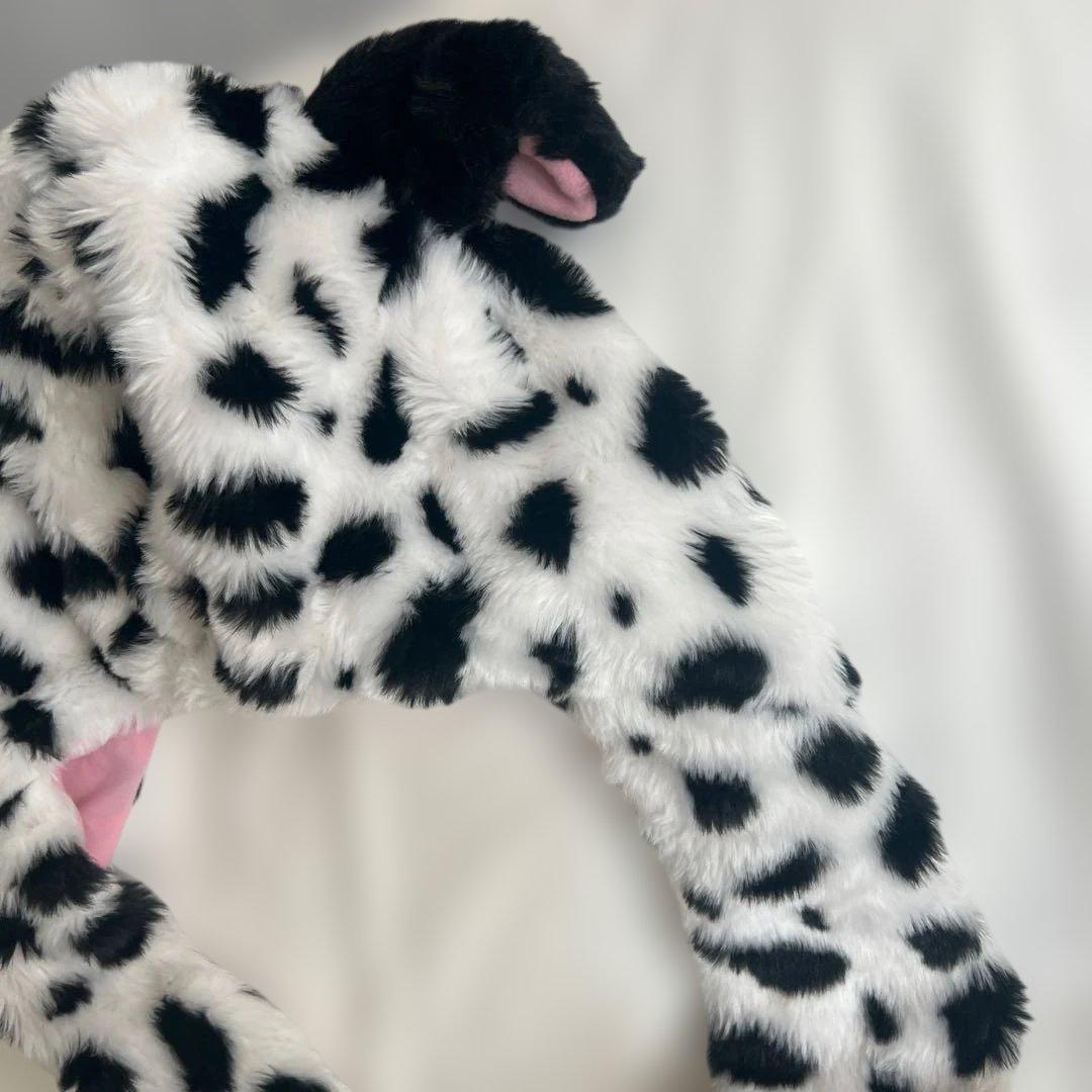 ディズニー　101匹わんちゃん　マフラー　ファンキャップ