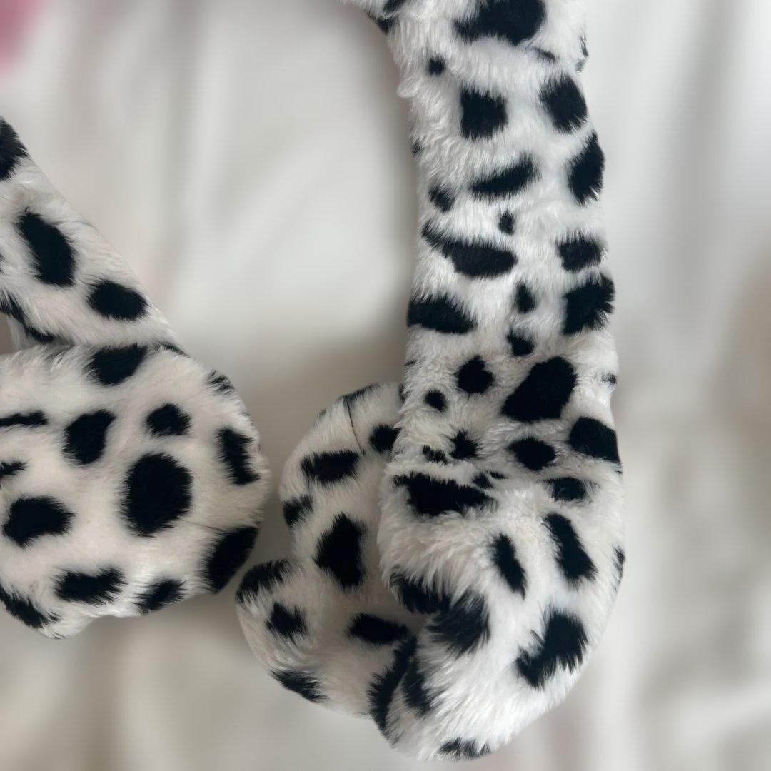 ディズニー　101匹わんちゃん　マフラー　ファンキャップ