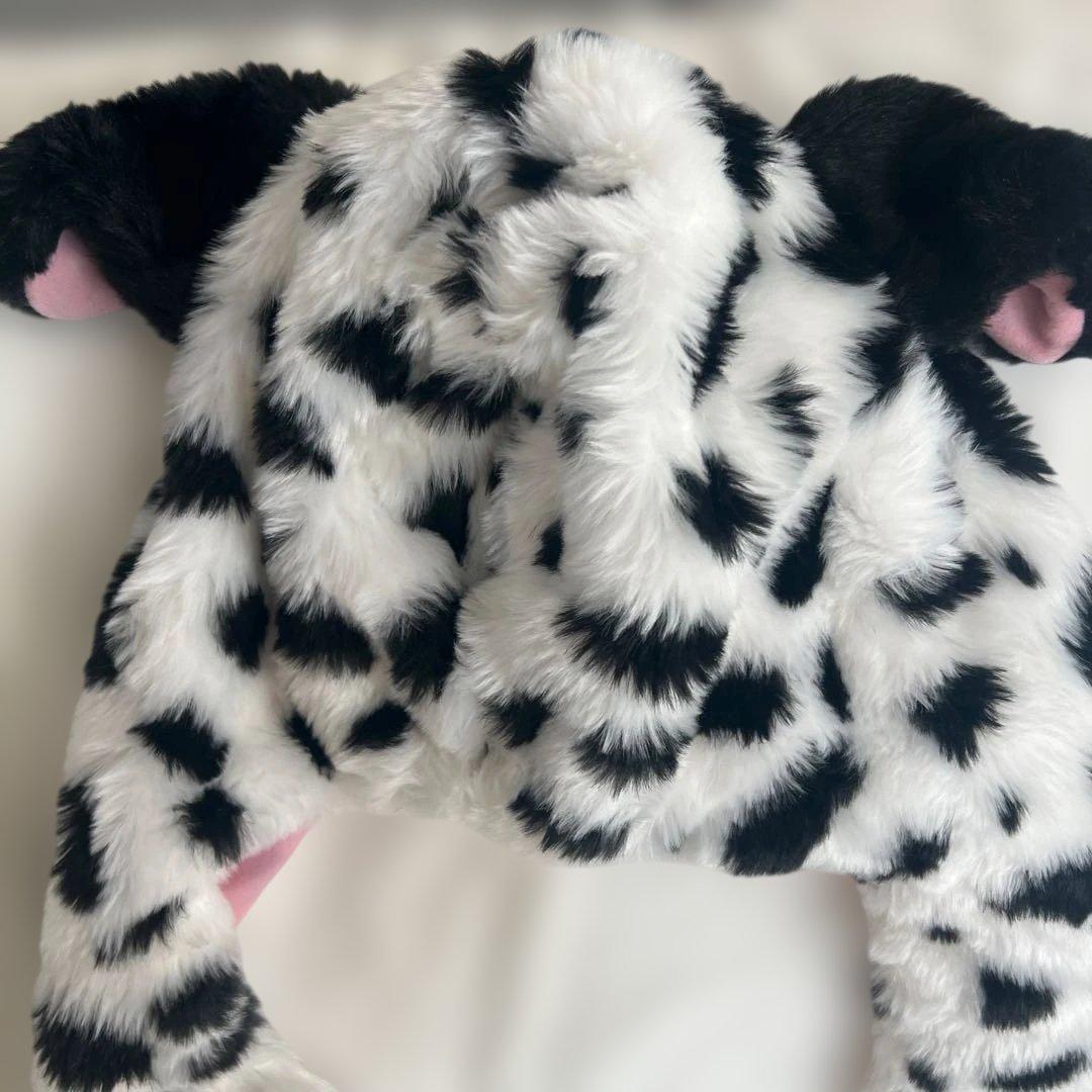 ディズニー　101匹わんちゃん　マフラー　ファンキャップ