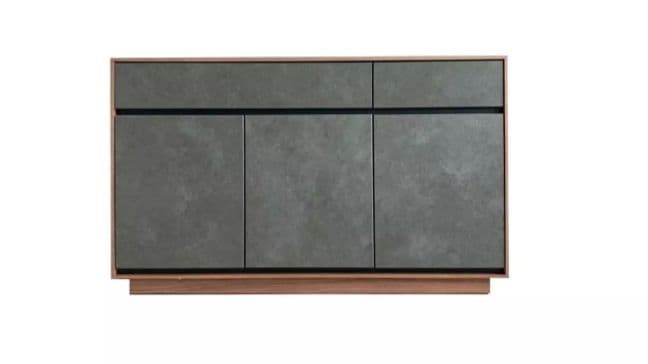 キャビネット グレー 棚