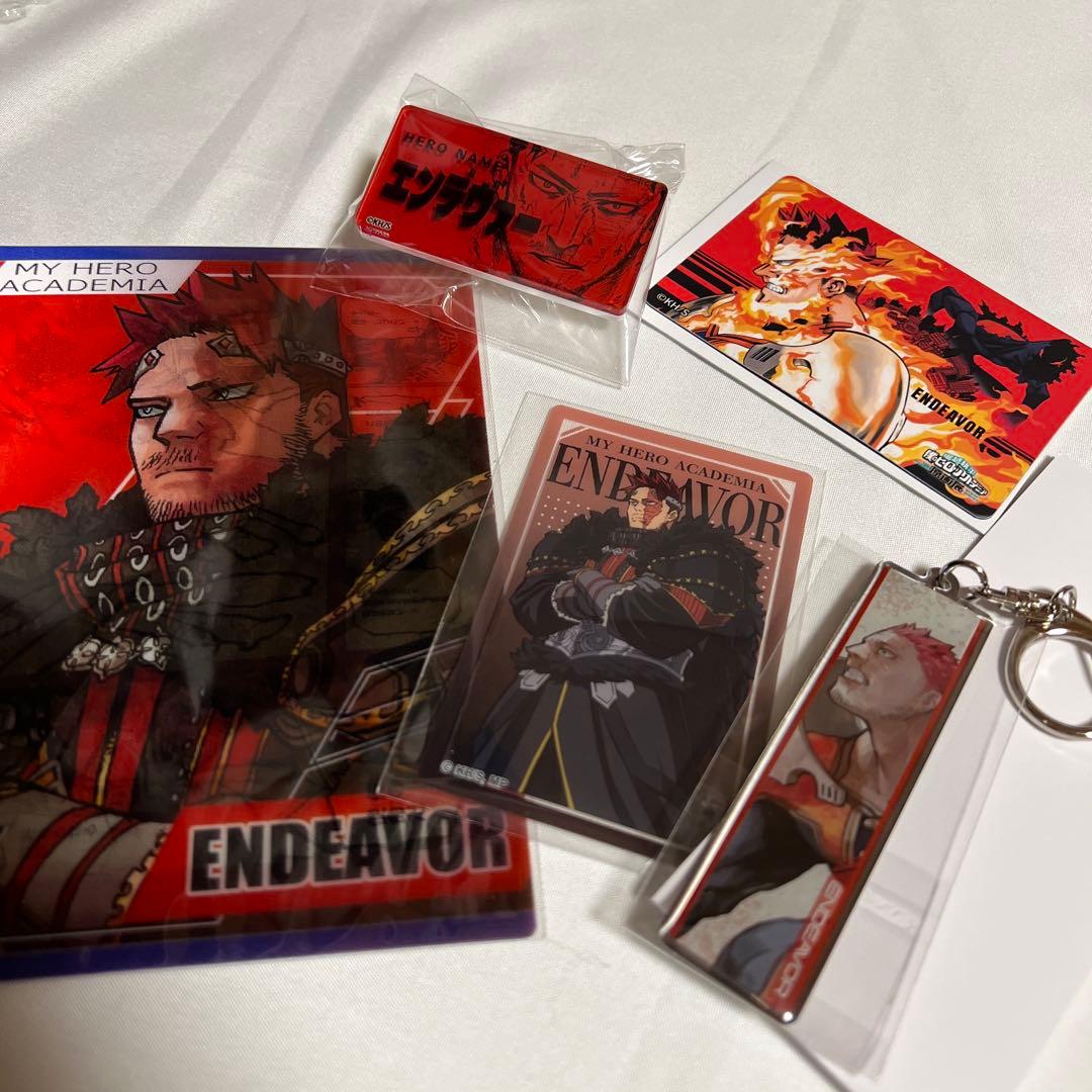 ヒロアカ エンデヴァー まとめ売り 十傑 原画展