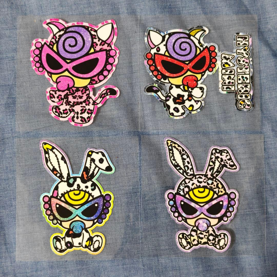 ハーフ ☆ 転写シート 転写シール ステッカー カプラ カップラップ