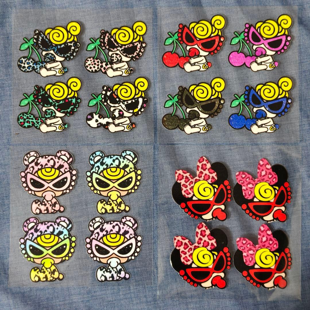 ハーフ ☆ 転写シート 転写シール ステッカー カプラ カップラップ