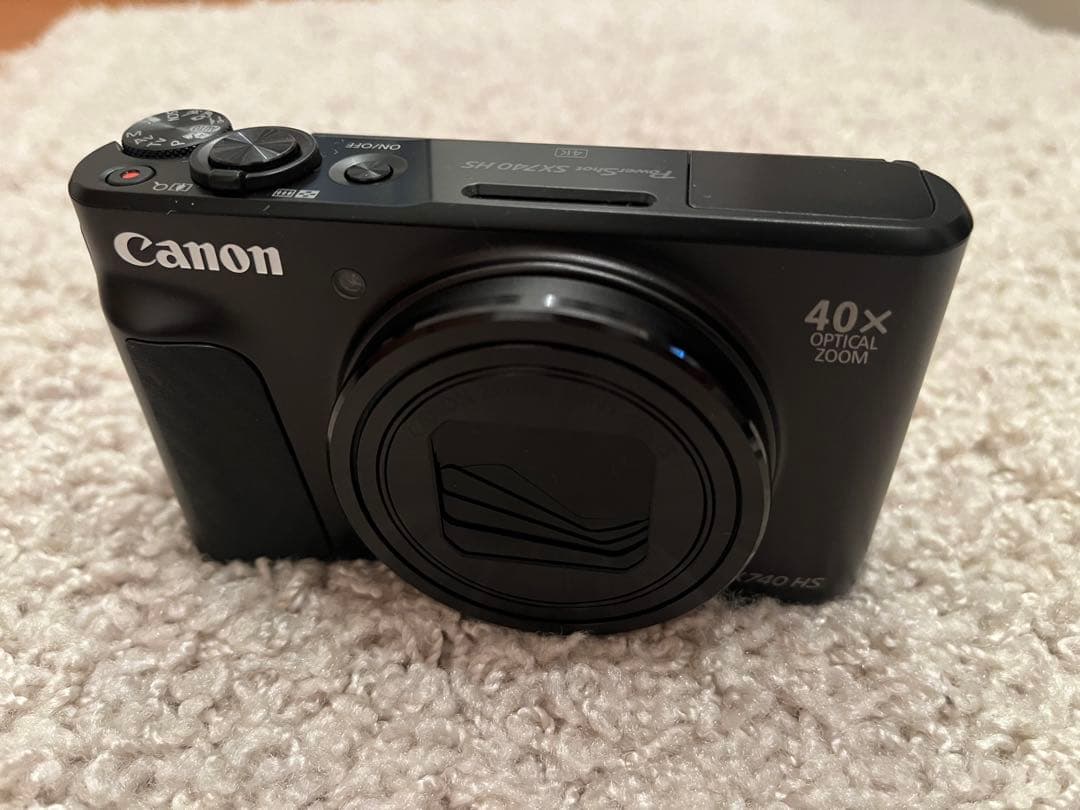 早い者勝ち！ 希少 Canon Power Shot SX740 HS ブラック