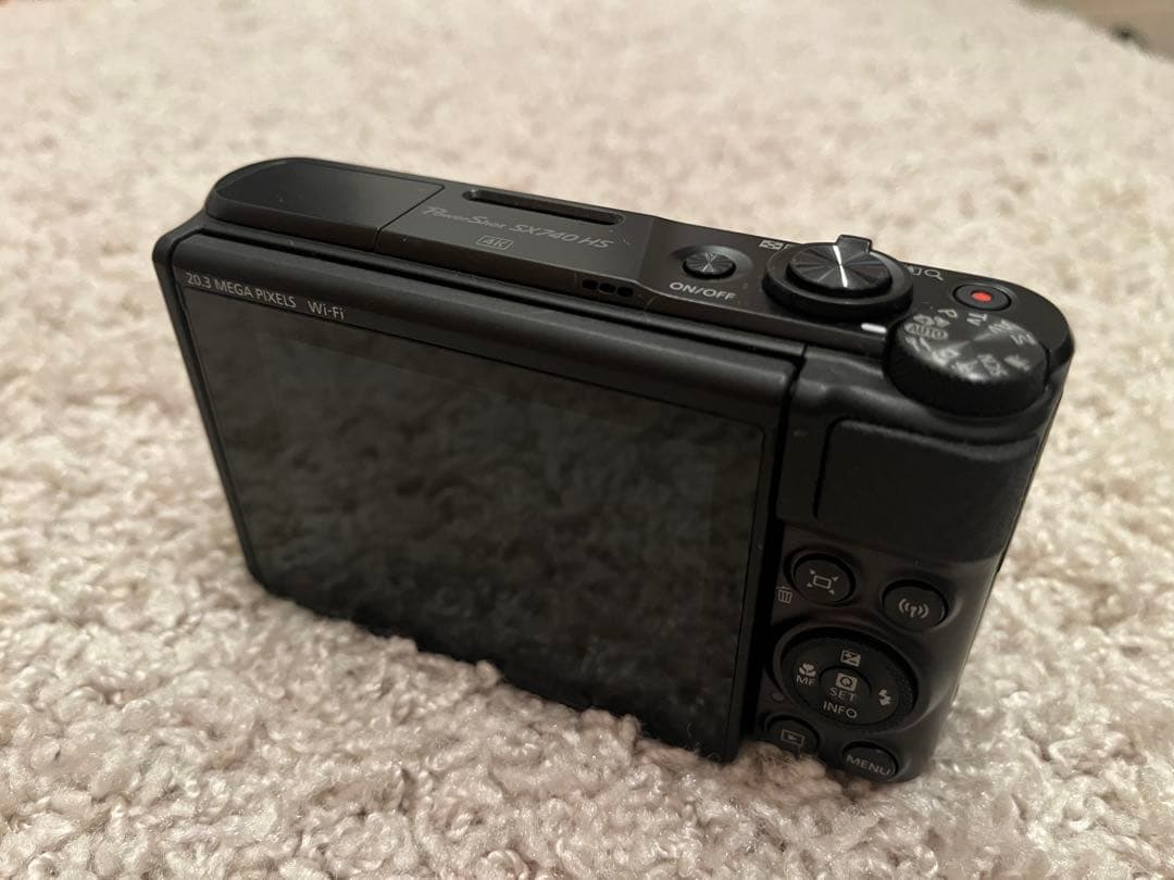早い者勝ち！ 希少 Canon Power Shot SX740 HS ブラック
