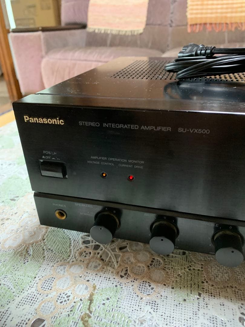 Panasonic パナソニック ステレオアンプ SU-VX500