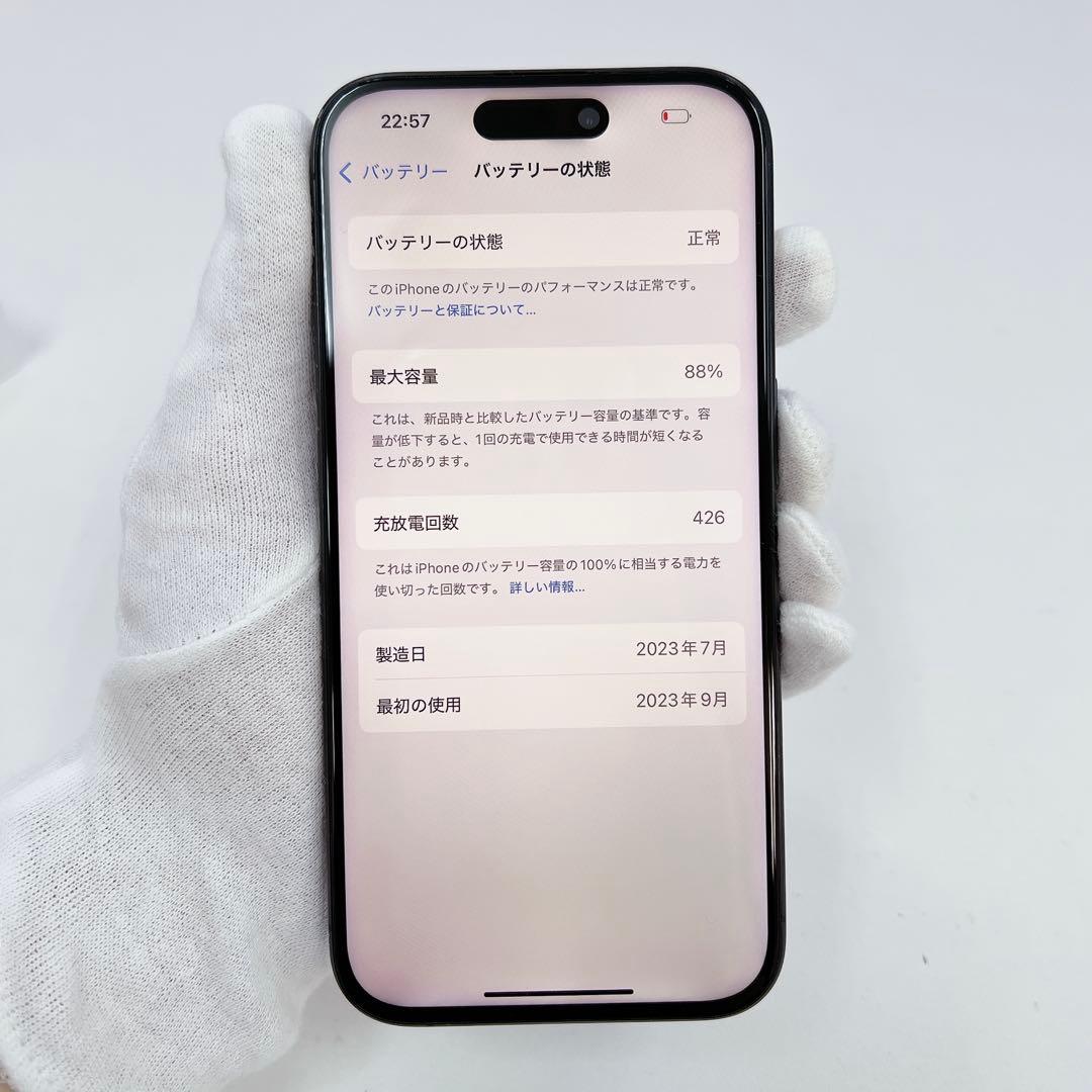 iPhone 15Pro 512GB SIMフリー T-587