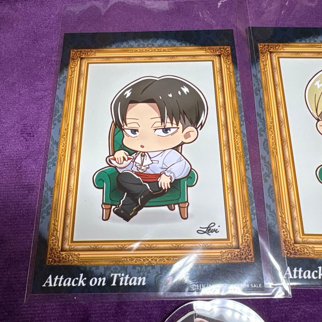 進撃の巨人 Ouchi de オウチデ　アクスタ　エルヴィン　リヴァイ