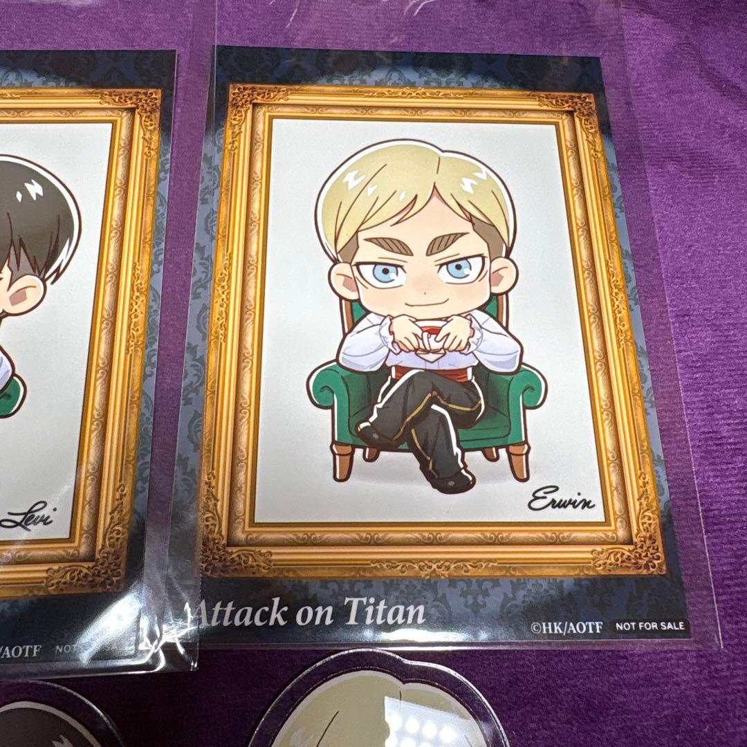 進撃の巨人 Ouchi de オウチデ　アクスタ　エルヴィン　リヴァイ