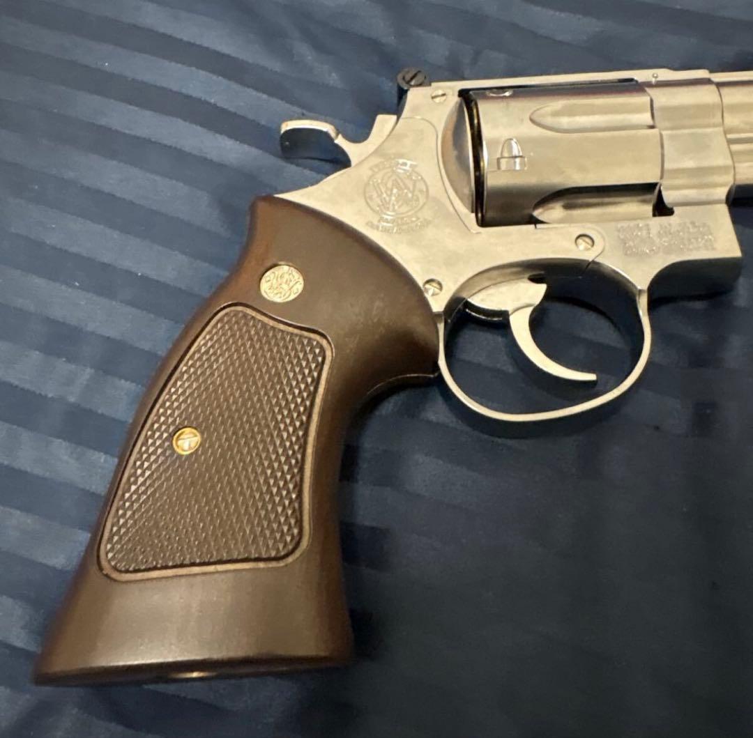 マルシン M629 6.5インチ シルバーABS プラグリップ仕様 ガスガン