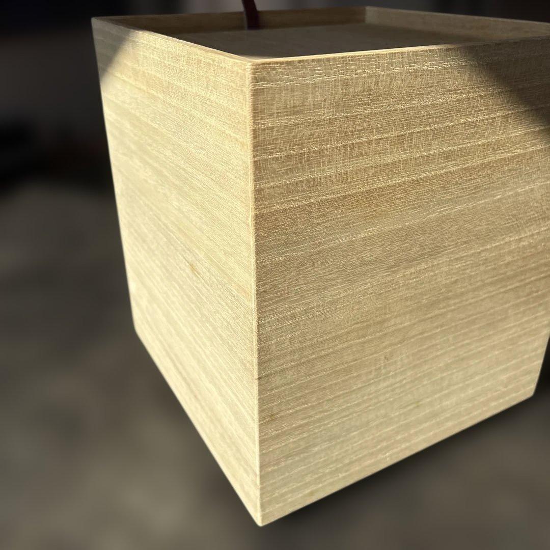 す*ぅ様 増田桐箱店　米櫃5kgと野菜保存箱セット