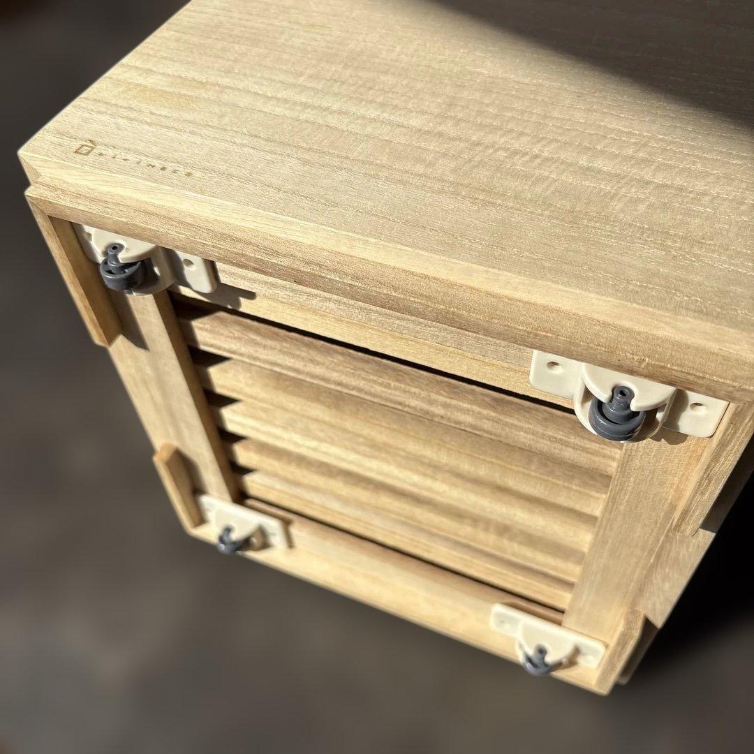 す*ぅ様 増田桐箱店　米櫃5kgと野菜保存箱セット