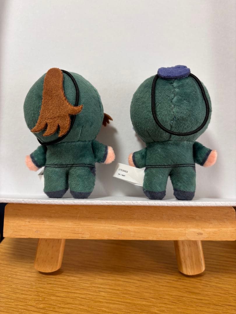 忍たま乱太郎　ほわぬい　善法寺伊作　食満留三郎　2個セット