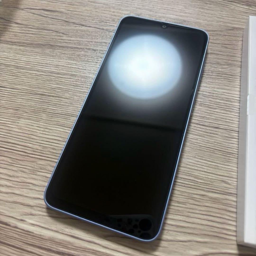 Samsung Galaxy A25 5G 本体 ブルー ケース付き