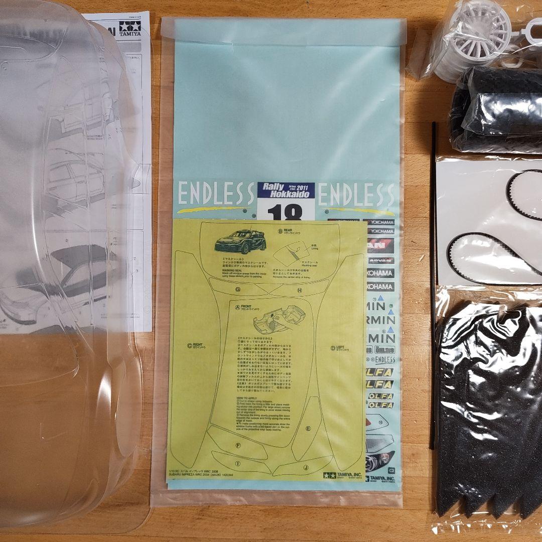 【未使用・未組立・一部欠品】タミヤ ラジコン XV-01 IMPREZA