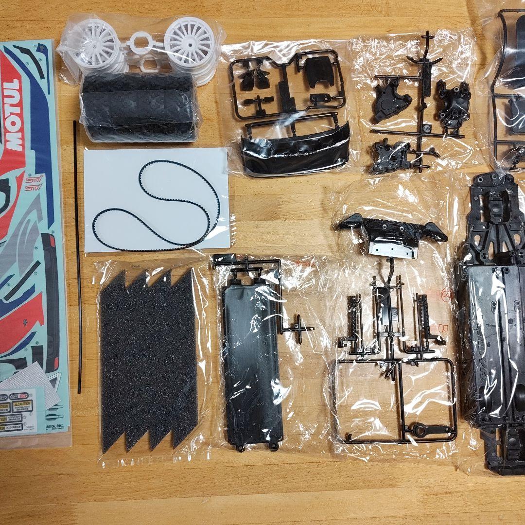 【未使用・未組立・一部欠品】タミヤ ラジコン XV-01 IMPREZA