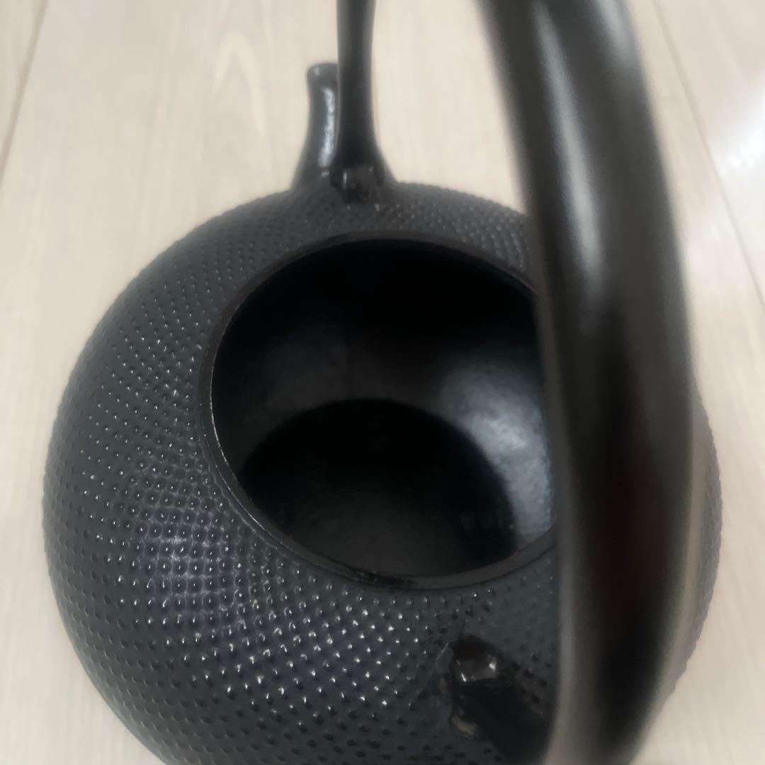 新品 南部鉄瓶 やかん ケトル 水沢鋳物工業 伝統 工芸品 黒