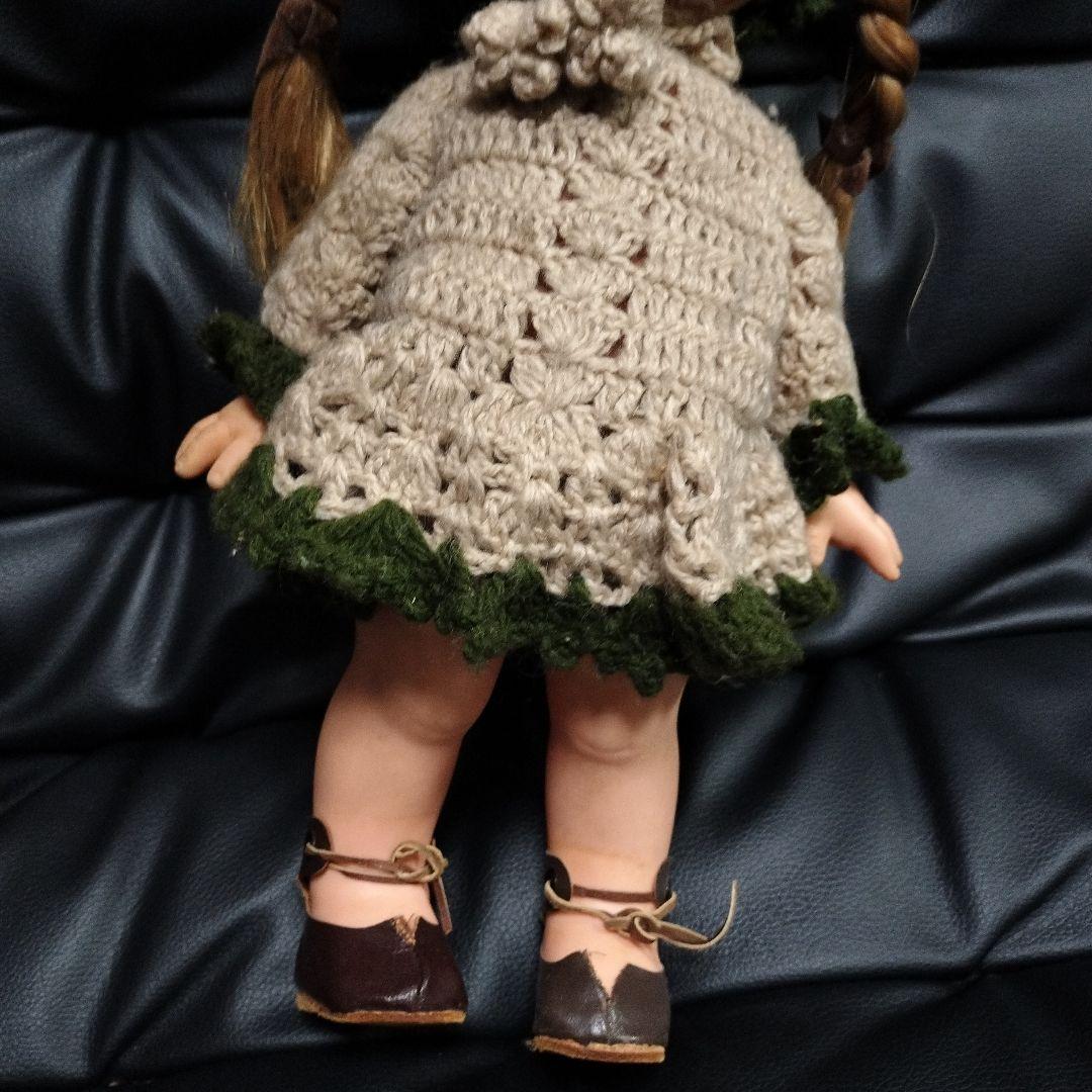 手編み チャーム ドール 昭和レトロ 大池玩具