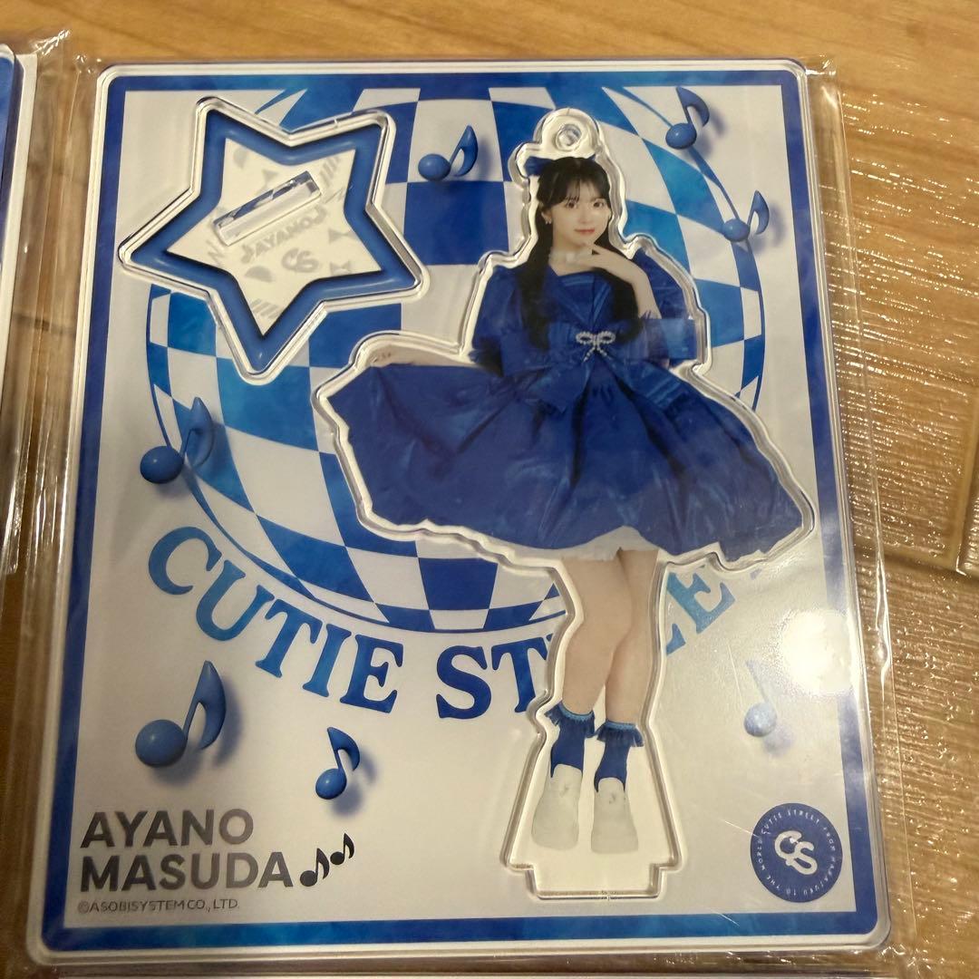 CUTIE STREET 増田彩乃 アクリルスタンド 4個