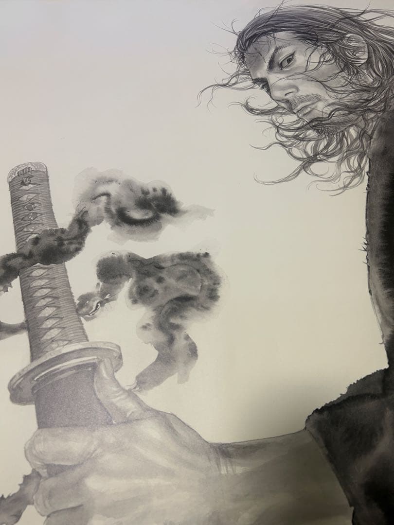 【バガボンド 】最後の漫画展 複製原画ポスター 宮本武蔵 井上雄彦