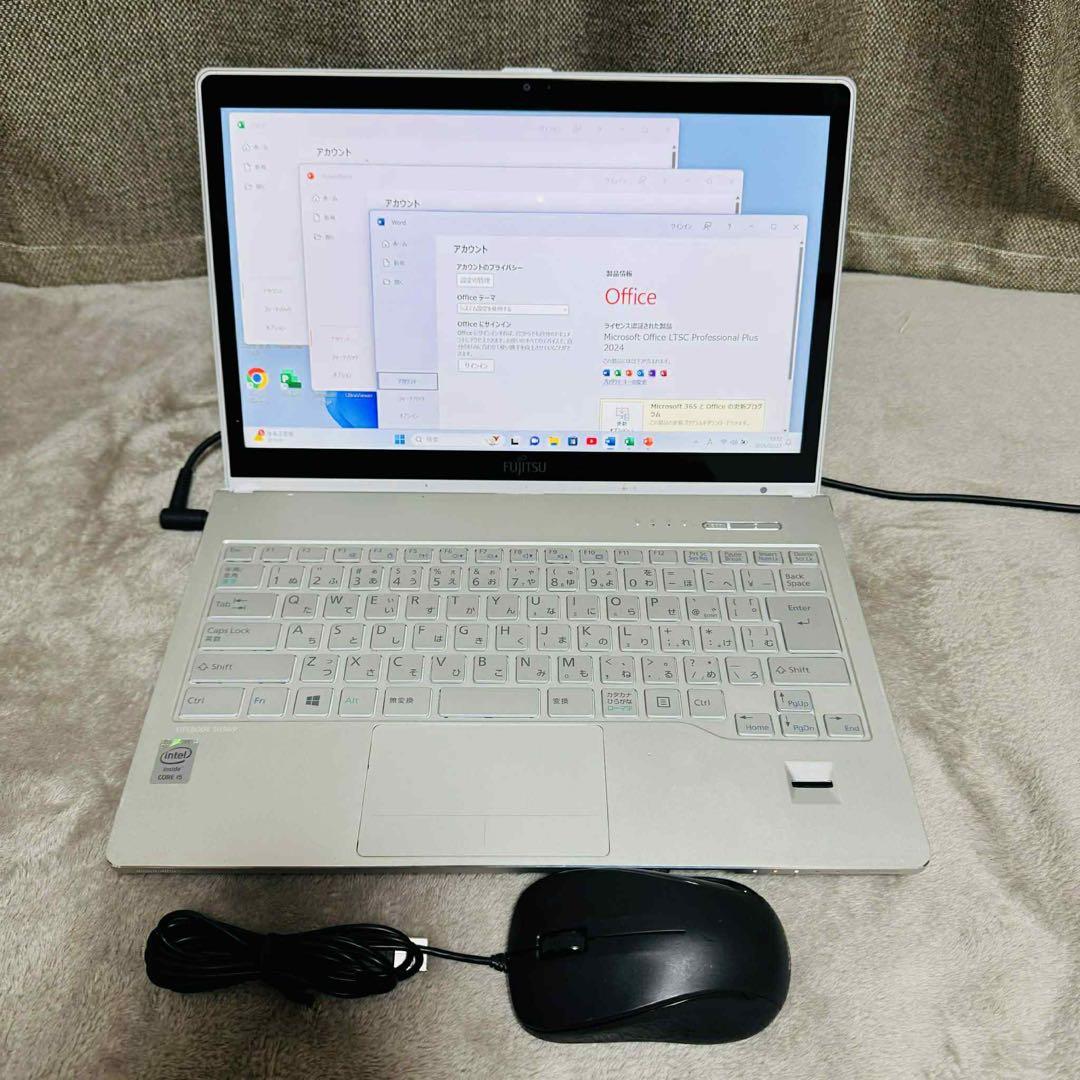 S270 富士通ノートパソコンi5高速SSDサクサクWindows11オフィス付