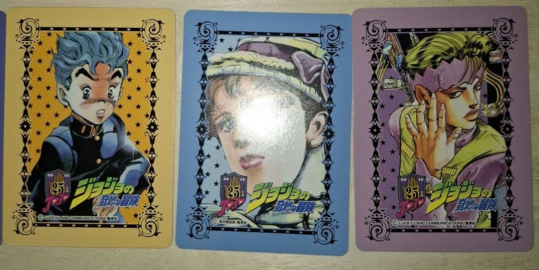 ジョジョの奇妙な冒険 25周年 メモリアルカード 全42種 コンプリート
