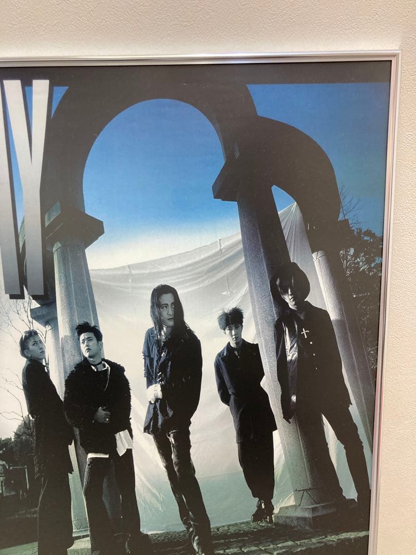 GLAY 灰とダイヤモンド 告知ポスター B2