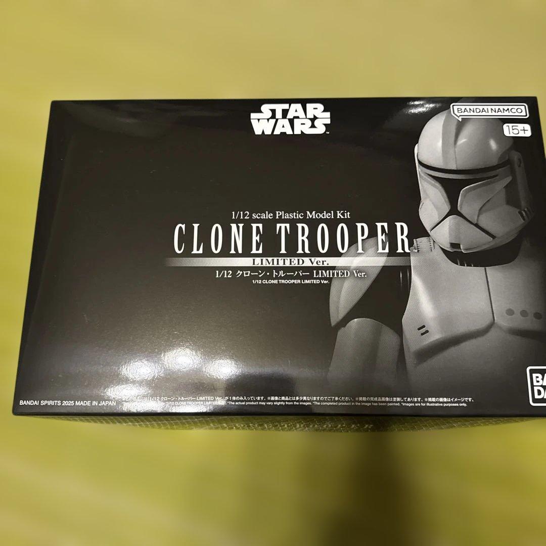 スタ－ウォーズ　1/12 クローン・トルーパー LIMITED Ver. 新品