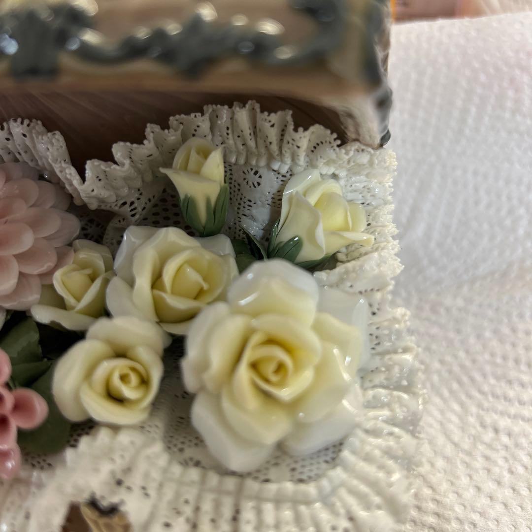 リヤドロ　LLADRO 「フラワーチェスト」　新品！