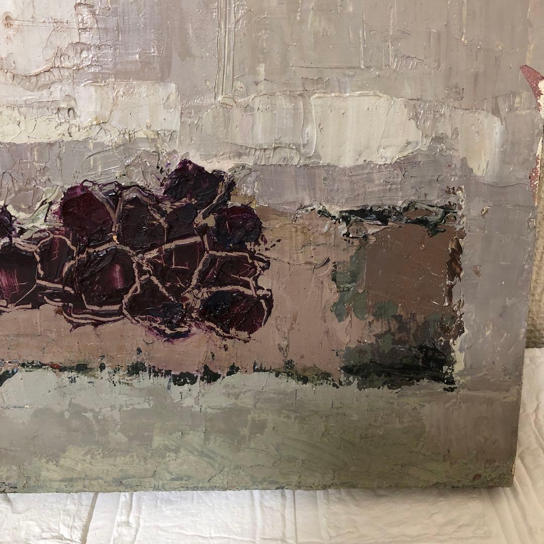 油絵　（葡萄）ぶどう　ブドウ　巨峰　シリーズ3