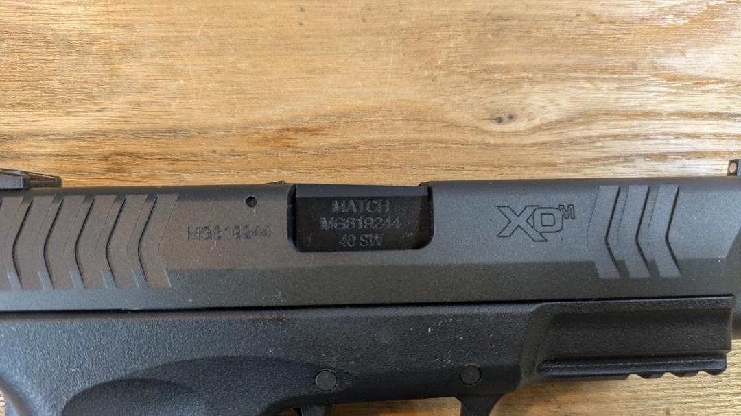 東京マルイ XDM-40 ガスブローバック GBB 動作OK