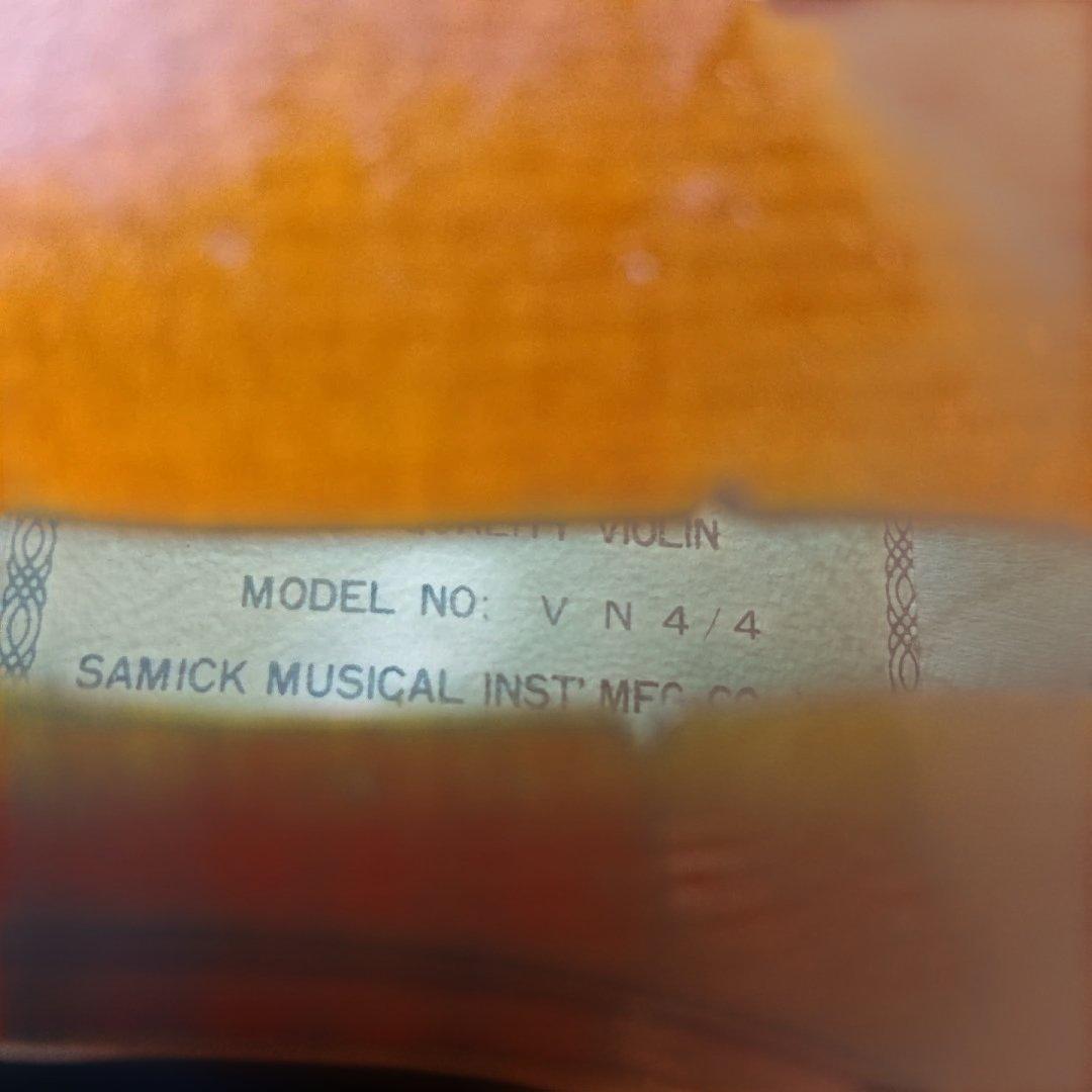大幅値下げ品♥初心者大人用♥サミックバイオリン4/4♥極美品弓ケ―ス松脂調弦笛付
