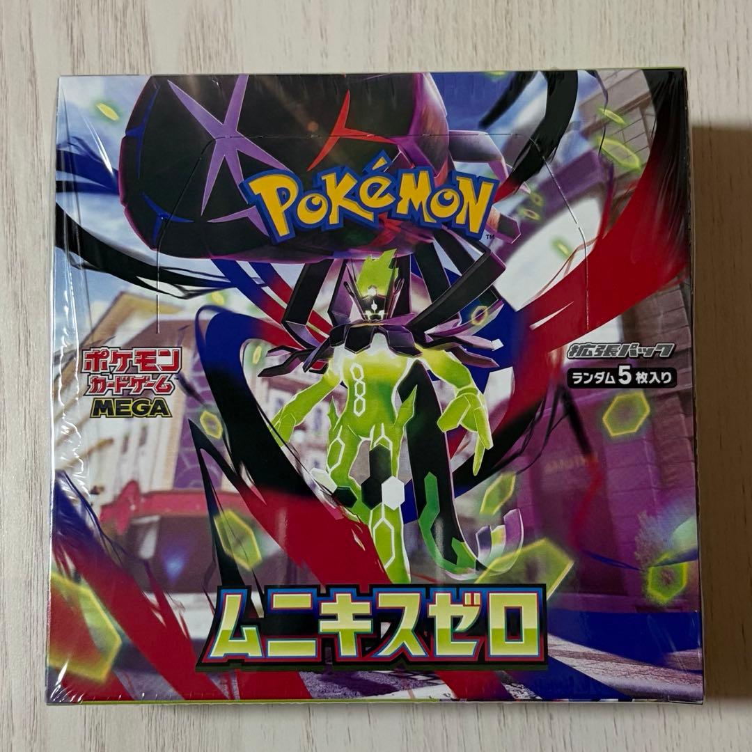 ポケモンカードゲーム ムニキスゼロ1BOX シュリンク付き