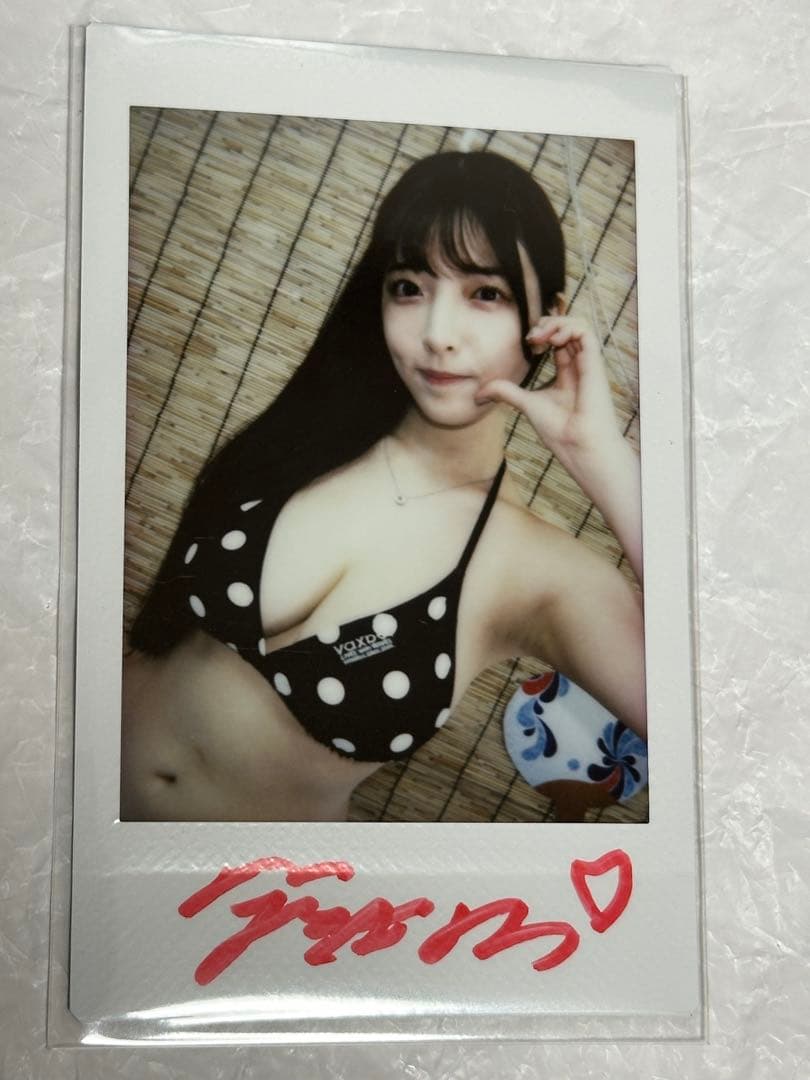 彩月七緒 3点セット　直筆サイン入りチェキ　チェキ　生写真　②